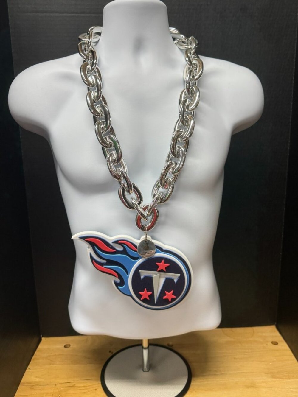 Tennessee Titans Official Logo Hype Chain Necklace Season Ticket Holder EXCLUSIV